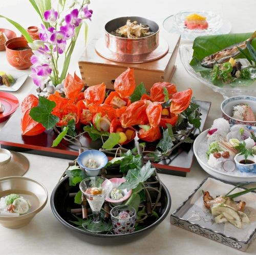  『華会席』旬の食材をふんだんに使用した桃山の本格会席