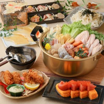 豪華！忘年会に是非！20品目のちゃんこ鍋コース