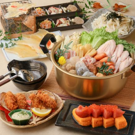 豪華!忘年会に是非!20品目のちゃんこ鍋コース