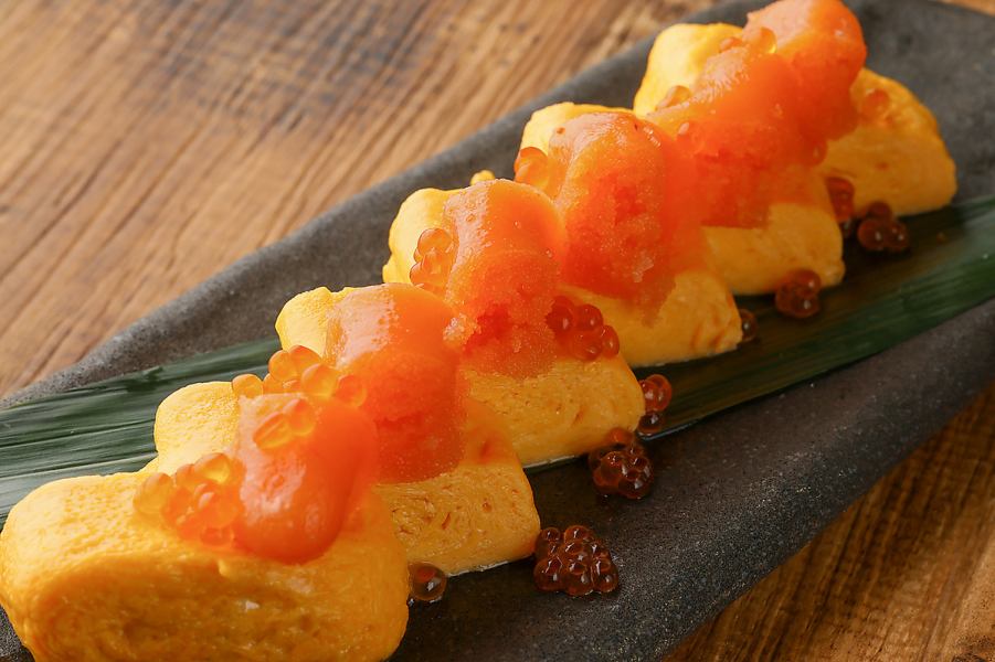 【大番人気!】蘭王卵のいくら明太だし巻き