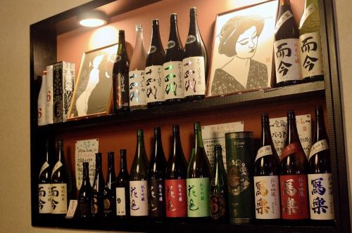 日本酒や地酒が豊富