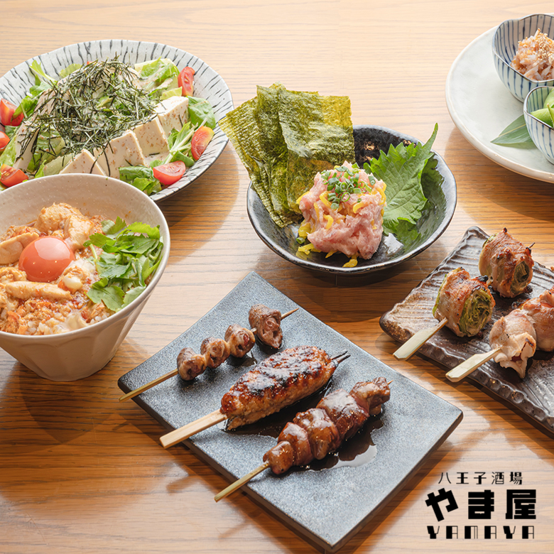JR八王子駅徒歩4分！満足感◎な３H飲み放題付コース5500円～♪