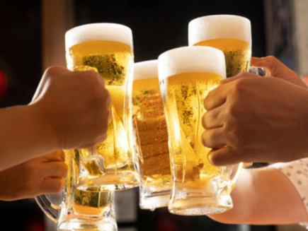 【營業至晚上9:30！ ！ 】接受當日預約！含啤酒！週末2小時暢飲★ 1980日圓起（含稅）