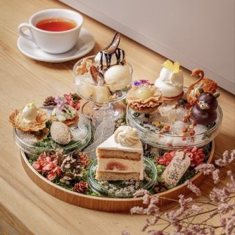【10/15～11/24◎平日限定】1st Anniversaryショートアフタヌーンセット/5,480円(税込)