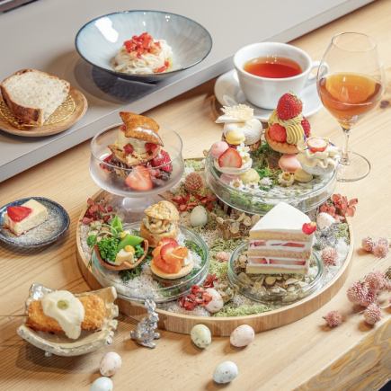 【4/7～5/17◆15:00開始】苺と春の彩りアフタヌーンコース/7,200円(税込)