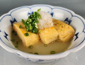 鶏出汁ダシがけ厚焼玉子