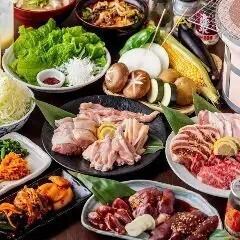 【7月スタート】2.5時間スタンダード飲み放題付き！鶏伝説　新・満喫コース