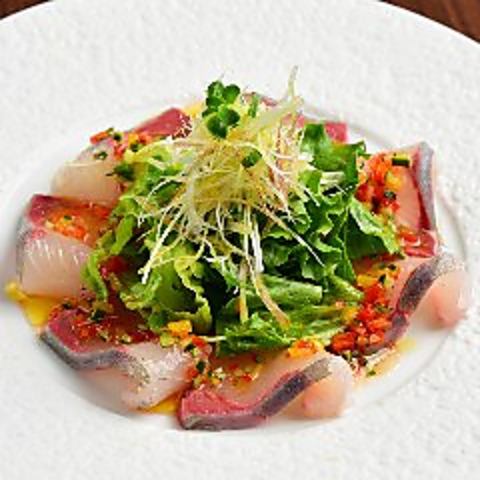 本日鮮魚のカルパッチョ