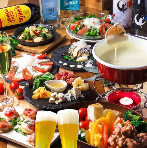 <Palletパレット>본격 이탈리안에서 안주 MENU까지 폭넓게 준비♪
