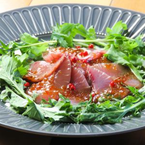 Fresh fish carpaccio