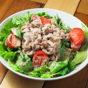 Cold shabu-shabu salad