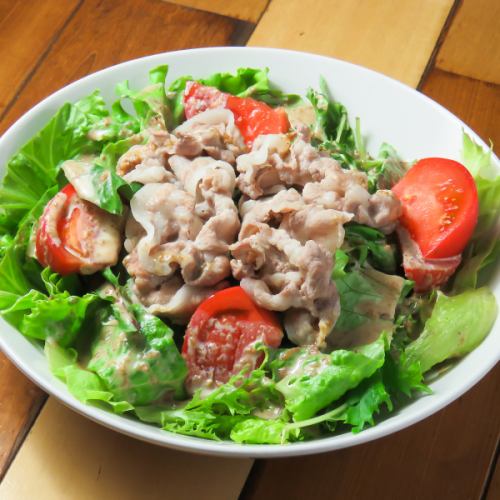 Cold shabu-shabu salad