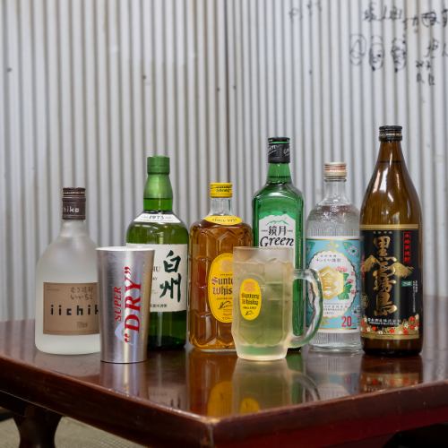 お酒に合う料理をご用意♪