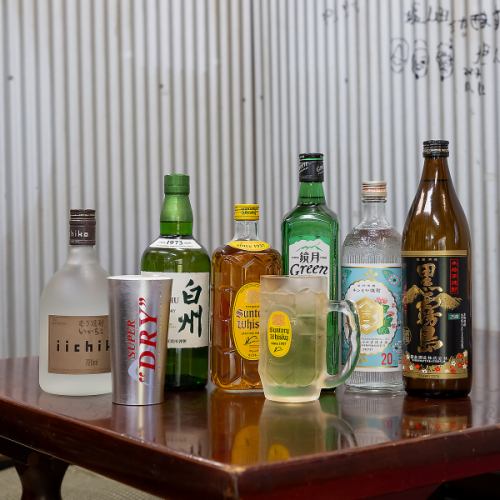 お酒に合う料理をご用意♪