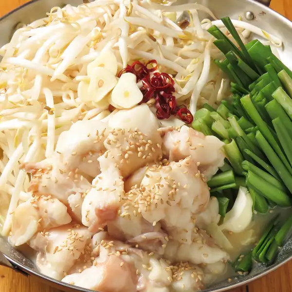 もつ専門店だから出せる味！ぷるぷる「もつ鍋（あっさり醤油）」