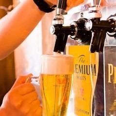 プレミアム・モルツ含む全50種　【2時間飲み放題】　2000円が⇒”1500円”に！！