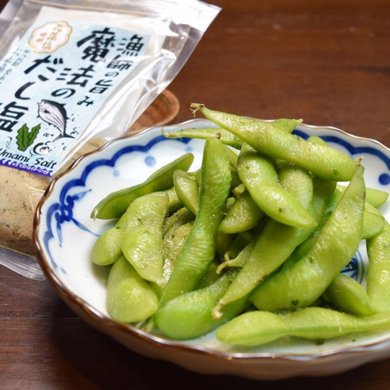 九州高汤盐和毛豆