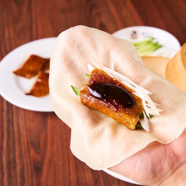[Highly recommended] Aromatically grilled Peking duck from a famous Yokohama Chinatown restaurant♪
