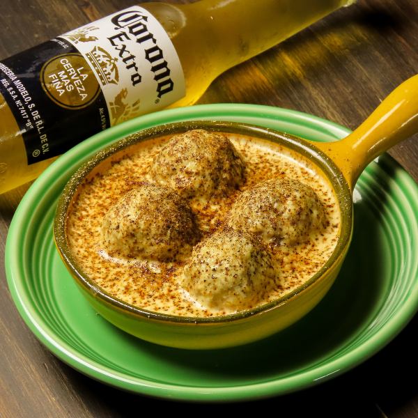 ”大人の”ミートボール ~ホワイトソースがけ~