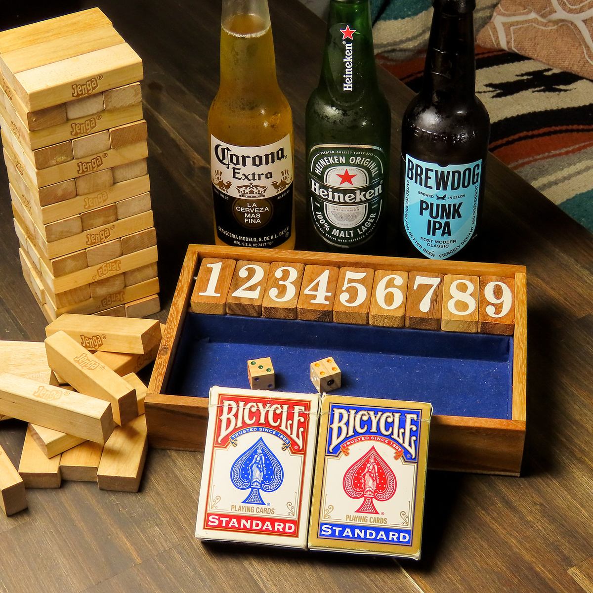 ムーディーな大人の雰囲気で、盛り上がること間違いなし!