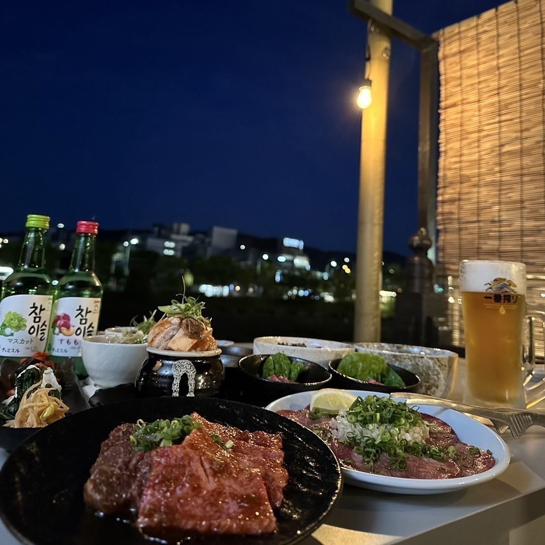 京都の風物詩、川床コースのご用意ございます！