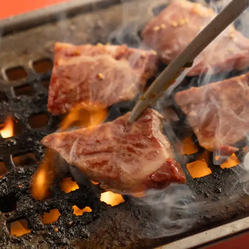 盡情享用大量極其新鮮的肉類!