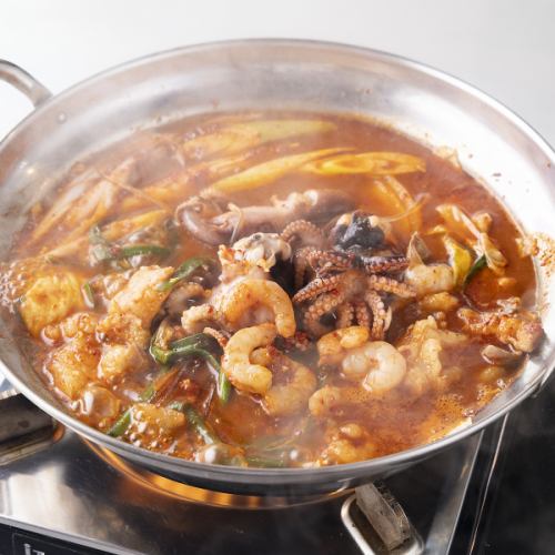 釜山の郷土料理ナッコプセ