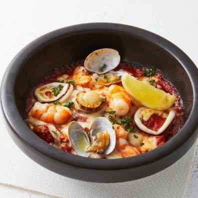 [Pilaf] Seafood tomato garlic doria