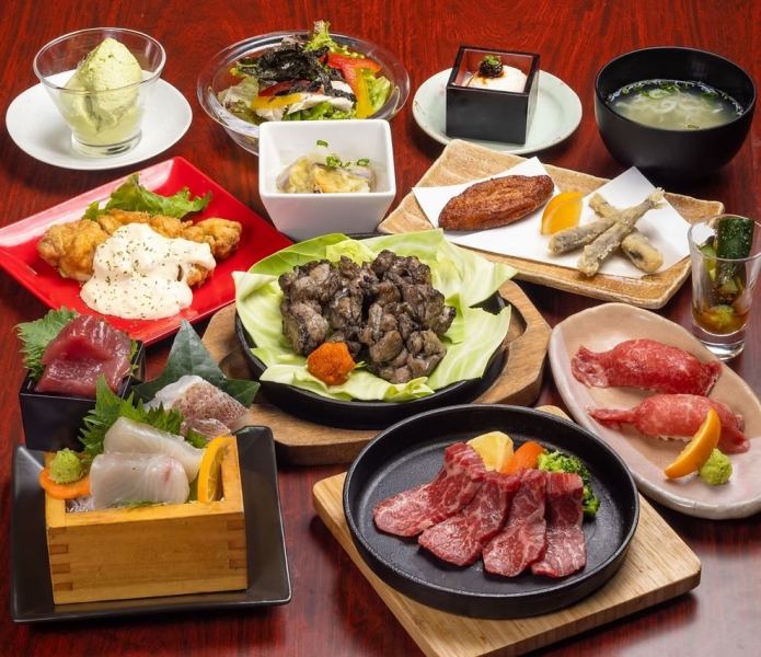 There is a course on the day that covers Miyazaki's specialties and local cuisine! Of course, one dish per person♪