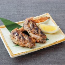 大山鶏の手羽炭火焼き