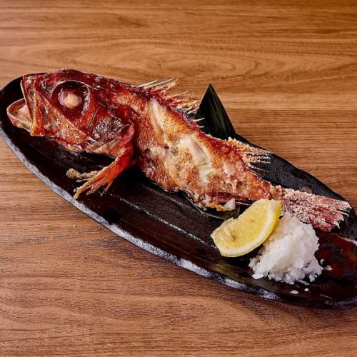 キンキ姿炉端焼き