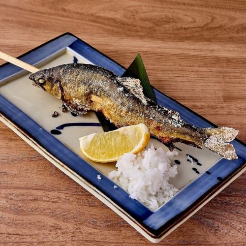 鮎姿炉端焼き
