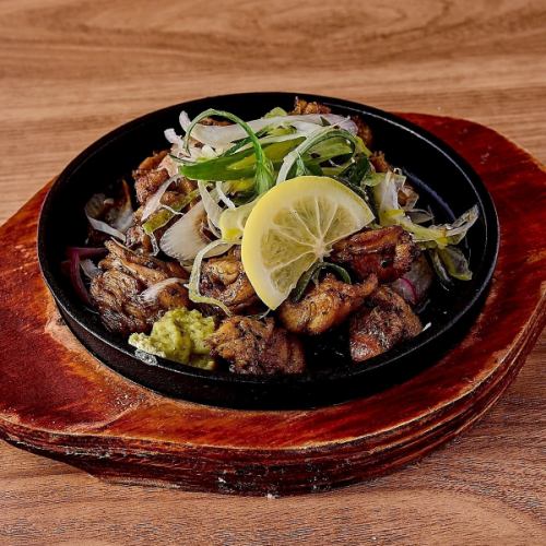 大山鶏もも炭火焼き