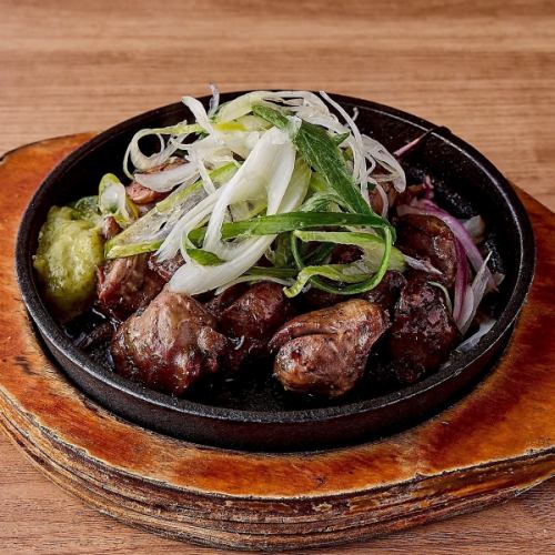 大山鶏砂肝炭火焼き