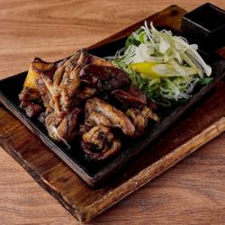 大山鶏炭火焼き盛り合わせ