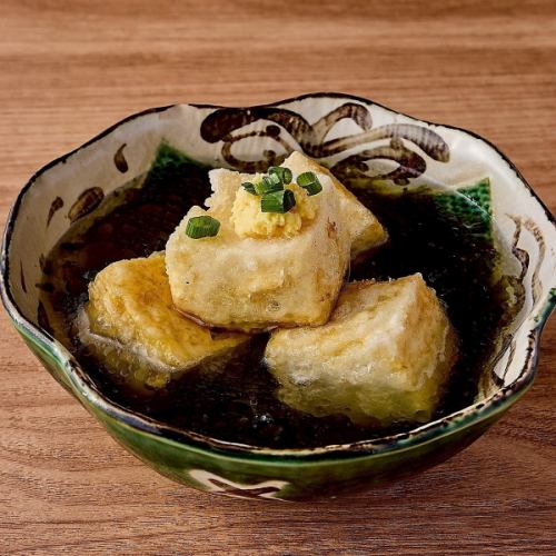 青さのり揚げ出し豆富