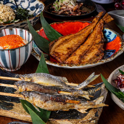 ■3H生付飲み放題『匠火コース』豪華逸品に店長おすすめ炉端焼き等<全8品>5500円⇒4500円