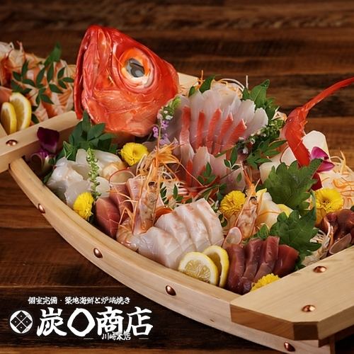 【毎朝仕入れの厳選天然魚】毎朝市場で厳選！熟練の目利きが仕入れる最高鮮度の天然魚を贅沢に味わう