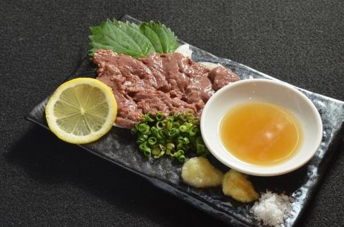 Fatty liver sashimi