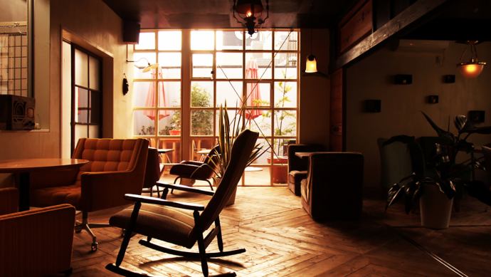 お席 | アナログ カフェ ラウンジ トーキョー ANALOG CAFE LOUNGE TOKYO