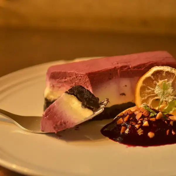 A wide selection of sweets and meals are available.
