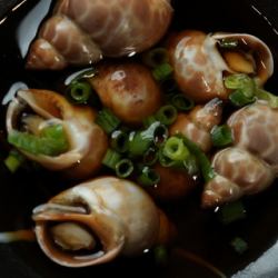 バイ貝につけ　（黒ばいがい）