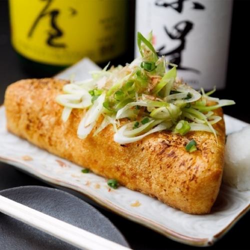 [Specialty] Grilled triangular deep-fried tofu