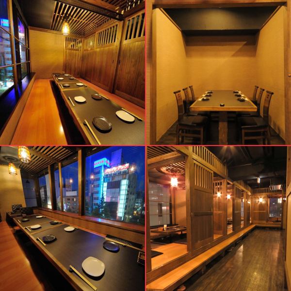 We will prepare seats for 2 people ~ all seats in a private room with a TV.We handle more than 50 kinds of sake from Miyagi and Tohoku as well as company banquets, so if you like sake, please come visit us! We have local production for local consumption ingredients that are perfect for sake, so everyone in a popular private room seat. Have fun!
