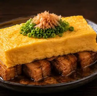 だし巻き on the 角煮
