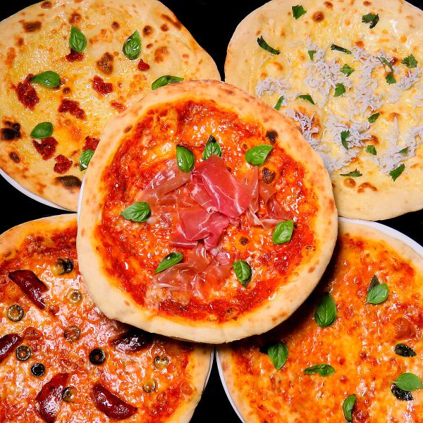 Kiln-baked pizza starts at 528 yen !! Authentic taste at a reasonable price ★