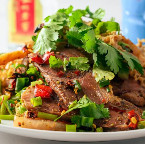 ラム肉/麻辣ラム肉/特製牛肉