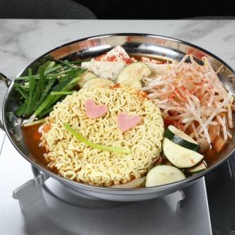 おすすめチゲコース 4000円(税込)
