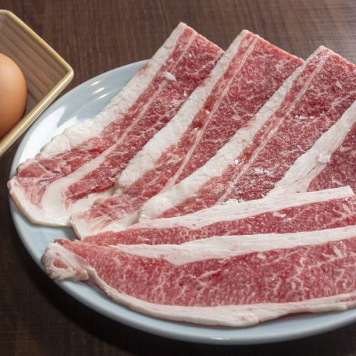 和牛 肩バラすき焼き