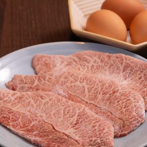 和牛 ミスジ すき焼き